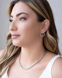 Choker Cordão Baiano Ródio Branco