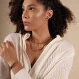 Choker Elos 11.5 x 5.5 MM Banhado a Ouro 18K