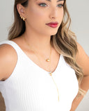 Choker Veneziana Borroca Banhado a Ouro 18K