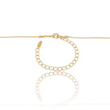 Choker Veneziana Borroca Banhado a Ouro 18K