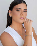 Gargantilha Grumet 2 mm Ródio Branco