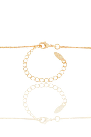 Gargantilhas Venezianas 3 x 45 + 5 cm Banhado a Ouro 18K