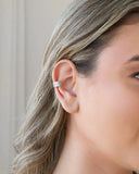 Piercing Liso Achatado Ródio Branco