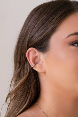 Piercing Tubo Liso Ródio Branco