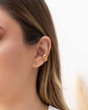 Piercing Grumet Banhado a Ouro 18K