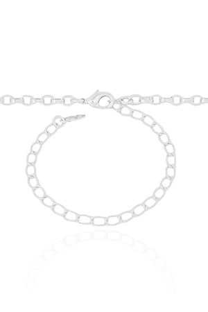 Choker Elos Portugueses Ródio Branco