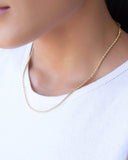 Choker Cordão Baiano Banhado a Ouro 18K