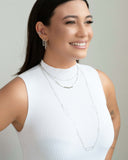 Piercing Três Filetes Ródio Branco