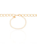 Choker Elos 7 mm Banhado a Ouro 18K
