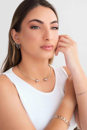 Aro Bola Lisa Ródio Branco