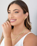 Choker Cordão Baiano 3 mm Banhado a Ouro 18K
