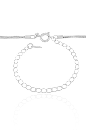 Choker Rabo de Rato Ródio Branco