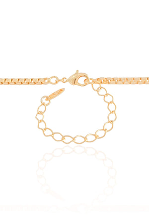 Gargantilha Veneziana 2 mm Banhado a Ouro 18K