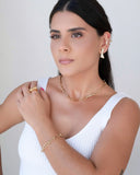 Choker Elos Ovais Banhado a Ouro 18K