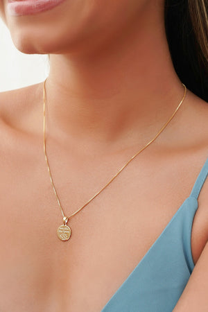 Gargantilha Veneziana Cachorro Meu Filho Tem 4 Patas Banhado a Ouro 18K