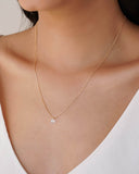 Gargantilha Veneziana Ponto de Luz Banhado a Ouro 18K