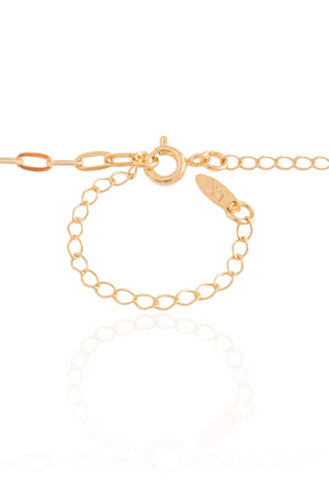 Choker Elos 3 mm Banhado a Ouro 18K