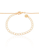 Choker Veneziana Bola Lisa 5 mm Banhado a Ouro 18K
