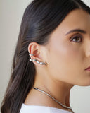 Piercing Orgânico Transversal Ródio Branco