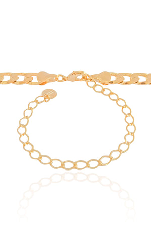 Choker Grumet 6.5 mm Banhado a Ouro 18K