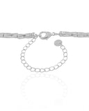 Choker Canutilhos Torcidos Ródio Branco