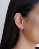 Brinco Bola Lisa 10 mm Ródio Branco