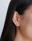 Brinco Bola 6 mm Banhado a Ouro 18K