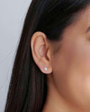 Brinco Pérola 6 mm Banhado a Ouro 18K