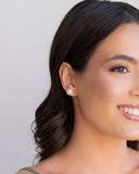 Brinco Pérola 12 mm Banhado a Ouro 18K