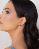 Brinco Argola Lisa 1.2 cm Ródio Branco