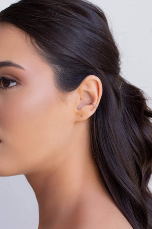 Piercing Fio Ródio Branco