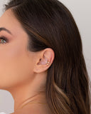 Piercing Filetes Lisos Banhado a Ouro 18K