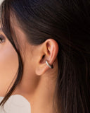 Piercing Liso Abaulado Ródio Branco