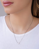 Conjunto Ponto de Luz Cristal 5 mm Ródio Branco