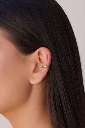 Piercing Liso Banhado a Ouro 18K