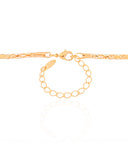 Gargantilha Oca 2 mm Banhado a Ouro 18K - 45 cm