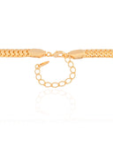 Gargantilha Malha Cobra 6 mm Banhado a Ouro 18K - 40 cm