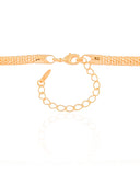 Gargantilha Malha Italiana 4 mm Banhado a Ouro 18K - 45 cm