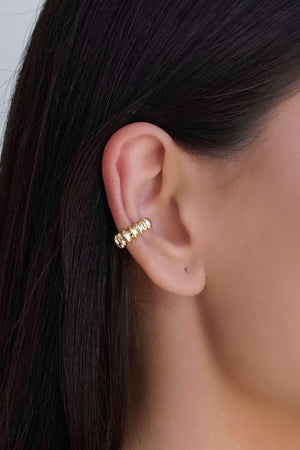 Piercing Esteira Banhado a Ouro 18K