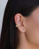 Piercing Esteira Banhado a Ouro 18K