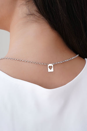 Escapulário A Medida do Amor e o Amor Sem Medidas Ródio Branco