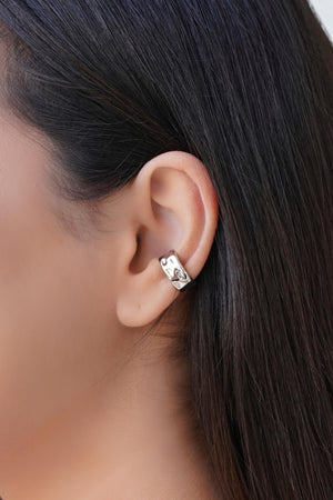 Piercing Martelado Ródio Branco