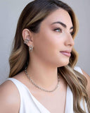 Piercing Grumet Duplo Ródio Branco