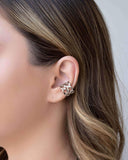 Piercing Grumet Duplo Ródio Branco