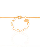 Choker Veneziana Redondo Liso 1.2 cm Banhado a Ouro 18K