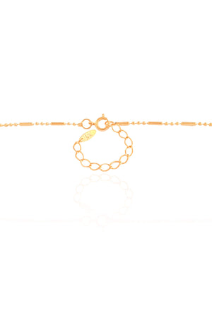 Gargantilha Canutilhos 1 mm Banhado a Ouro 18K - 40 cm