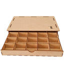 Porta Joias Gaveteiro com 20 Divisórias