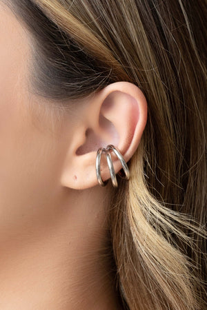 Piercing Filetes Tubo Ródio Branco