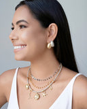 Choker Plaquinhas Lisas 6 mm Banhado a Ouro 18K