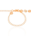 Choker Plaquinhas Lisas 6 mm Banhado a Ouro 18K